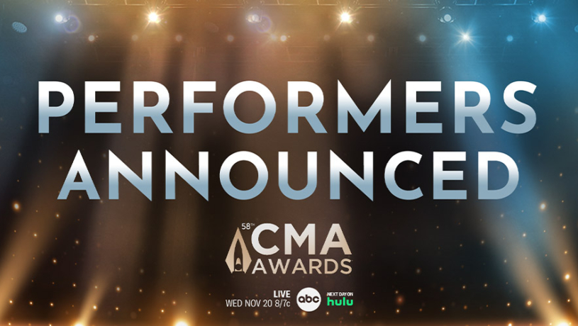 The 58th Annual CMA Awards: First Lineup of Performers Announced