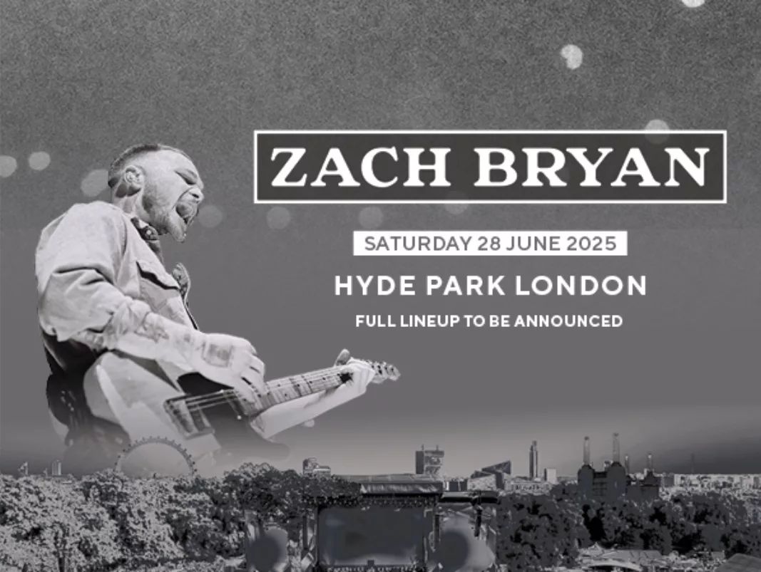 Zach Bryan Set to Headline BST Hyde Park: June 28, 2025