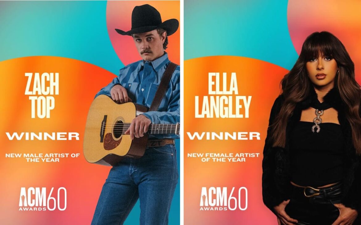 ACM Awards 2025: Zach Top & Ella Langley Take Centre Stage