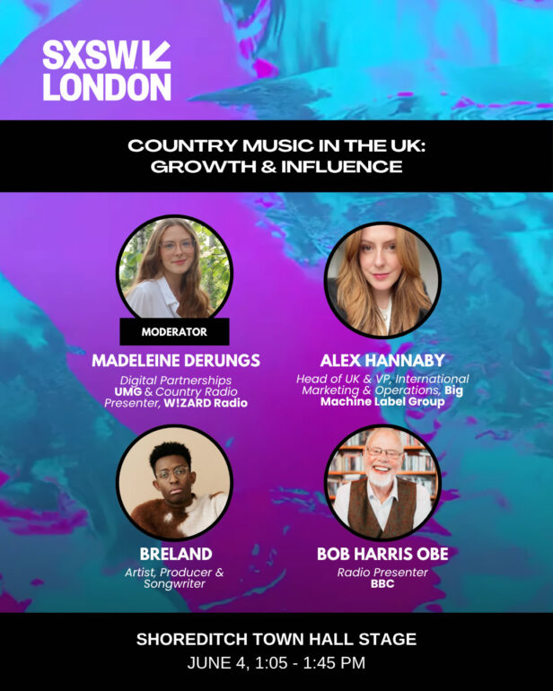The Rise of Country Music in the UK: Spotlight Panel at SXSW London