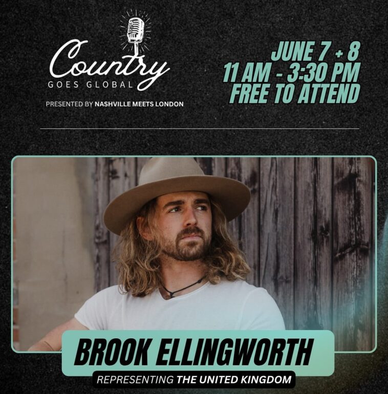 Brook Ellingworth Takes UK Country Global at CMA Fest 2025