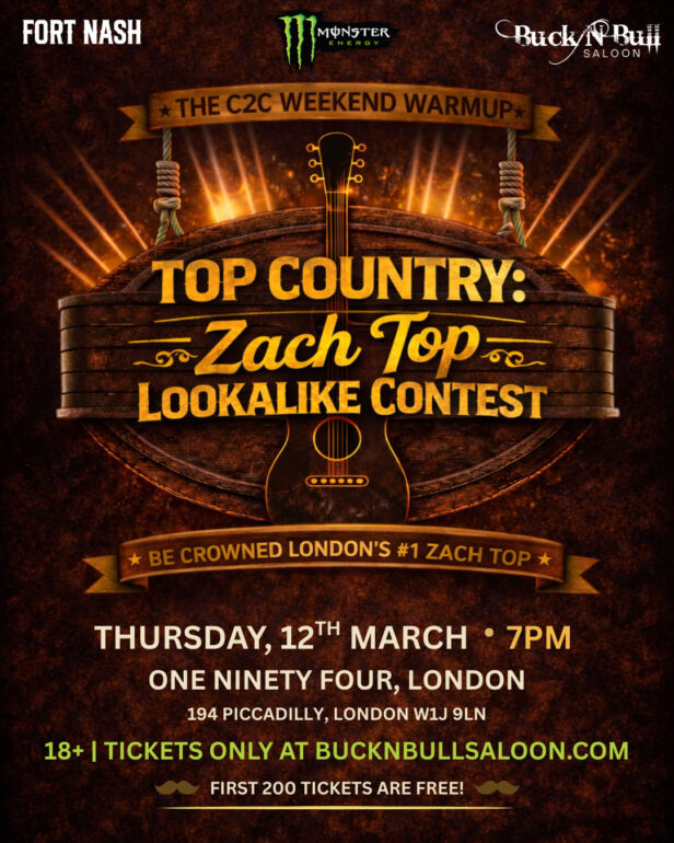Buck’ N Bull Saloon & Fort Nash Kick Off C2C London Weekend With ‘Top Country’ Pre-Party