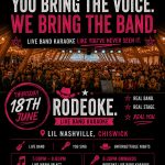 Rodeoke Brings Live‑Band Country Karaoke to Lil’ Nashville